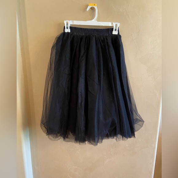 Tulle Skirt, Black, Elastic waist, Small, Brand New - Picture 2 of 6